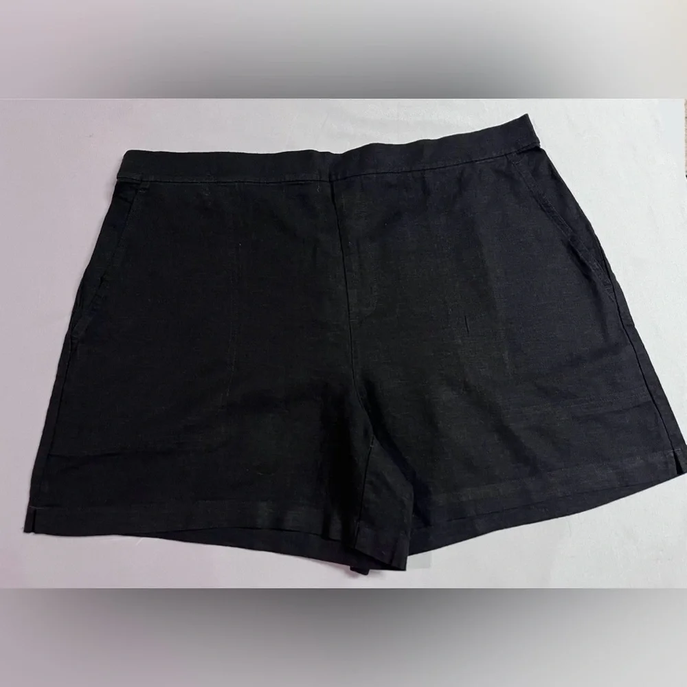 Banana Republic Women's Linen Blend Shorts NWT Size XL - Picture 3 of 6